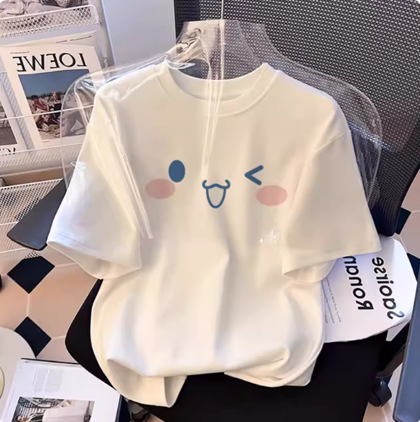 Plant Parent Shirt - 2026 Summer Cotton Sanrio Cinnamoroll Printed