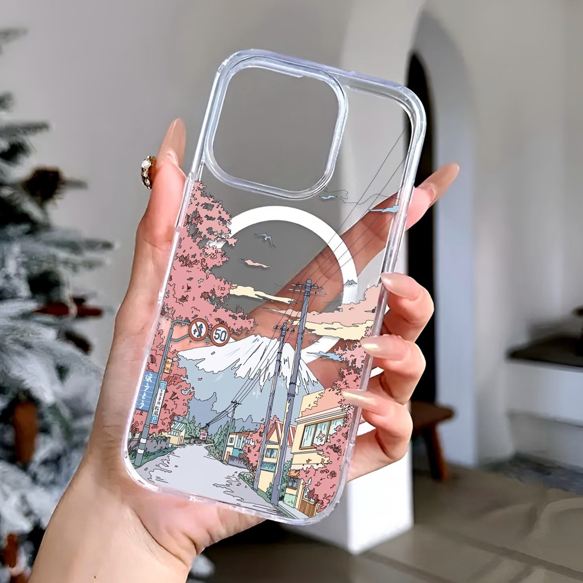 Fuji Cherry Blossom Pattern Ph - Plants X recension och pris