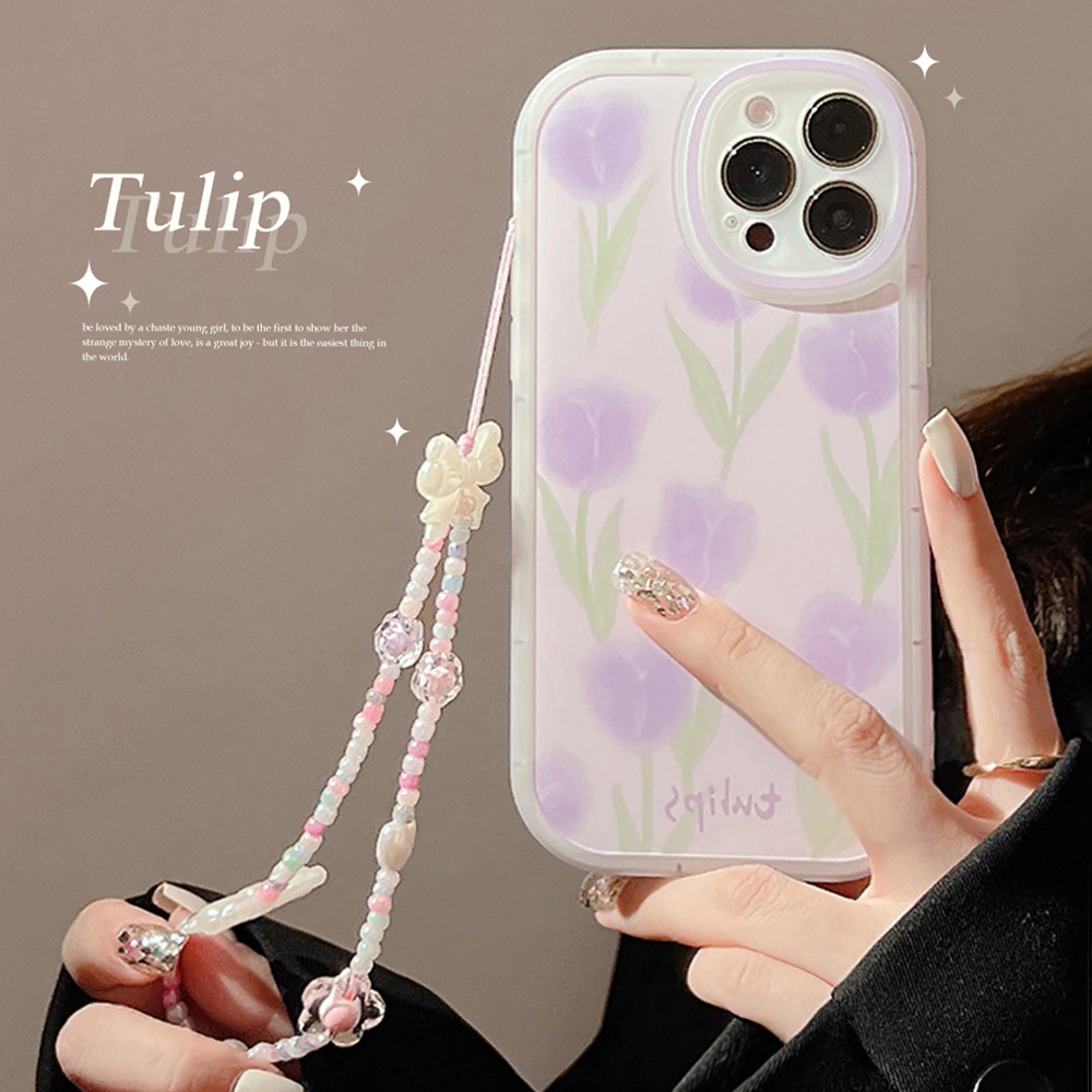 Tulip Flowers Phone Case Wrist - Plants X recension och pris