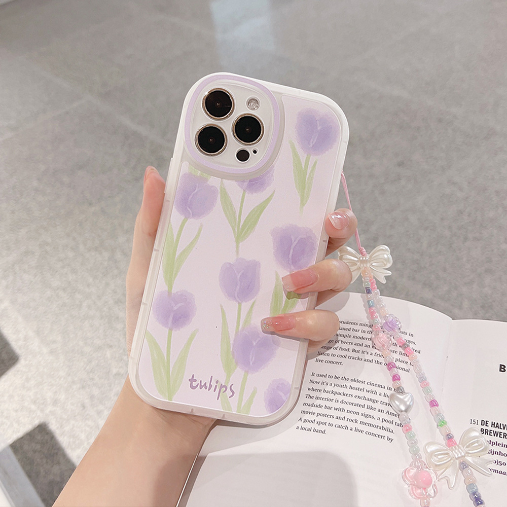 Tulip Flowers Phone Case Wrist - Plants X recension och pris