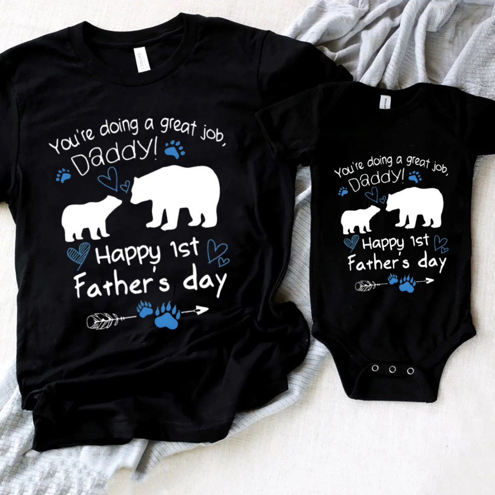 Happy First Father's Day Famil - Plant Parent T Shirt recension och pris