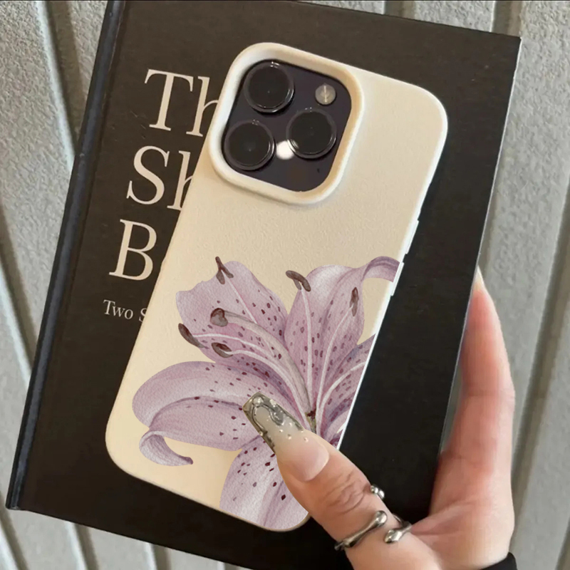 Purple Lily Flower Phone Case  - Plants X recension och pris