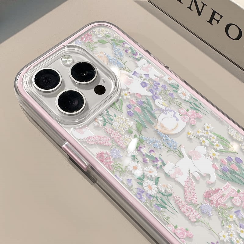 Cute Flower Cat Swan Soft Sili - Plants X recension och pris